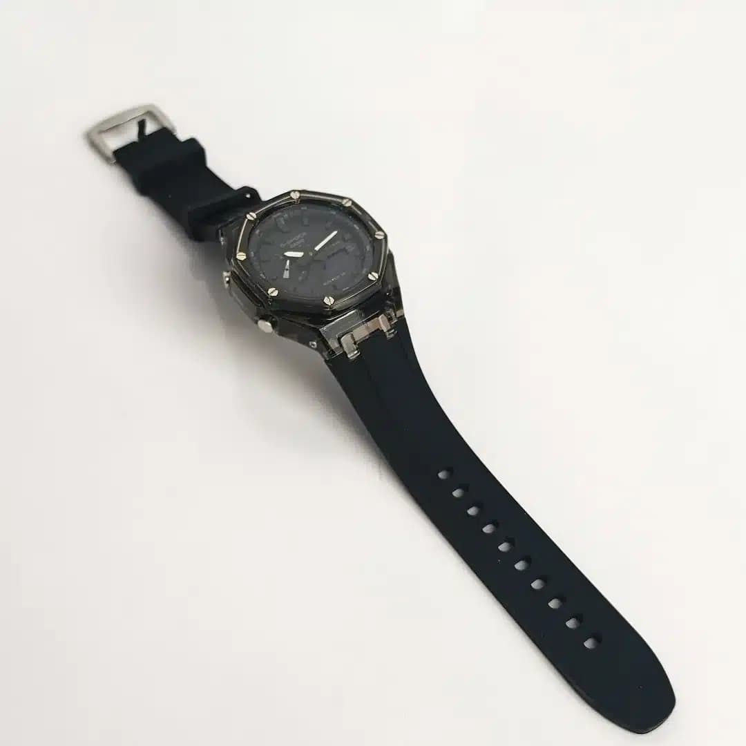 ساعت مچی اسپرت کاسیو جی شاک پمپی Casio G-Shock (های کپی درجه 1) فول مشکی — تصویر ۱۲