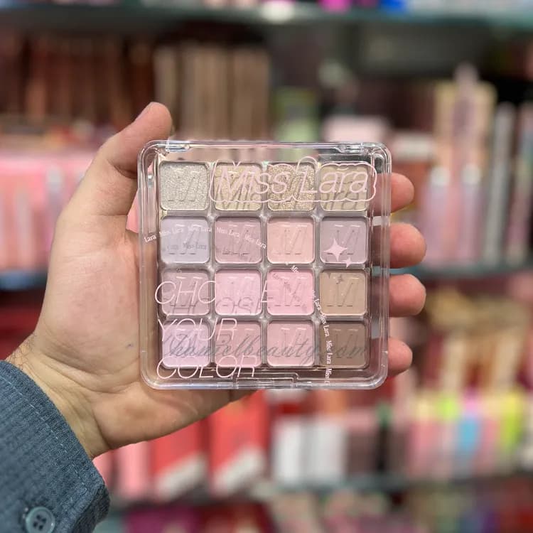 پالت سایه چشم 16 رنگ Miss Lara مدل Choose Your Color — تصویر ۱۰