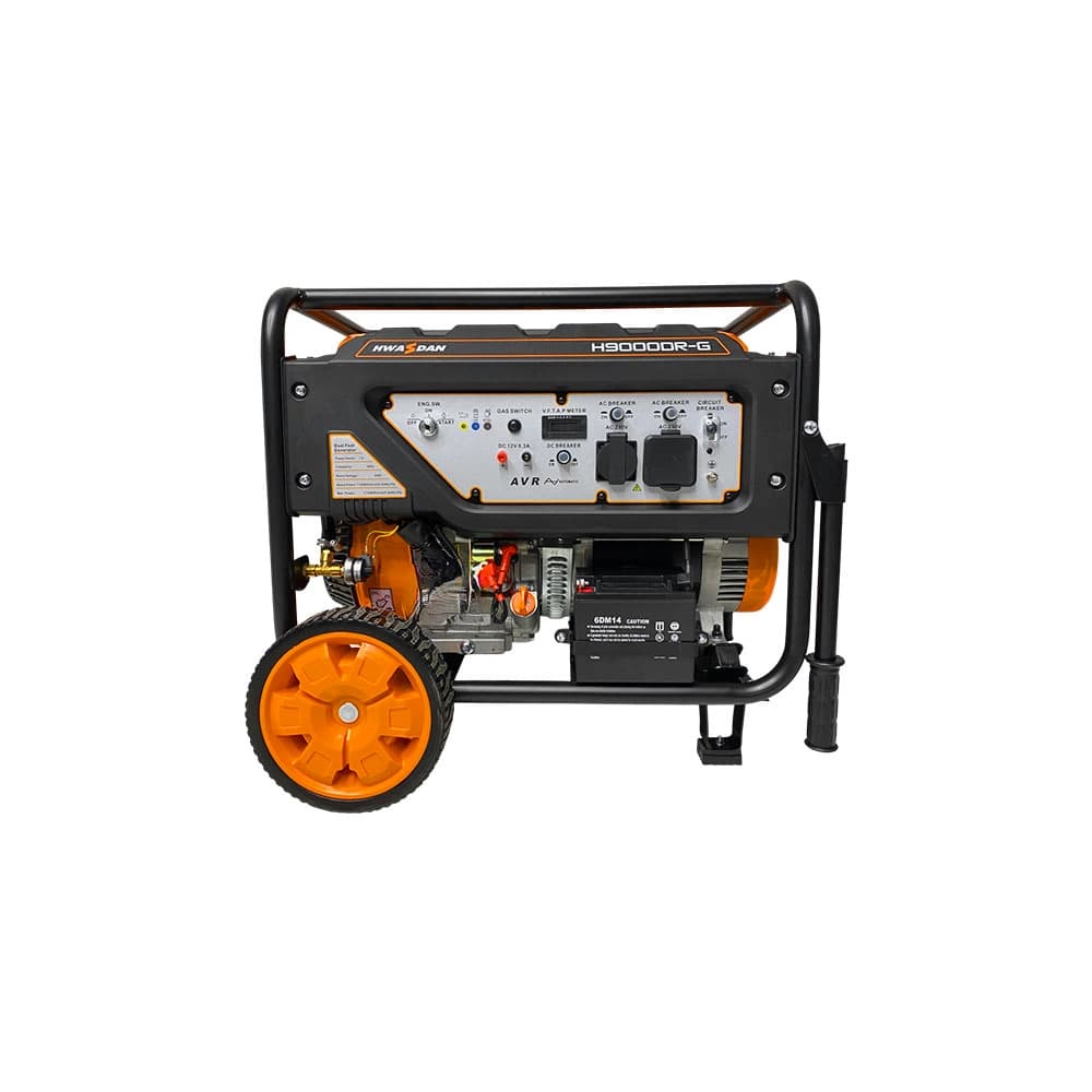 موتور برق ۸.۵ کیلو وات دوگانه سوز برند هواسدان مدل H9000DR-G