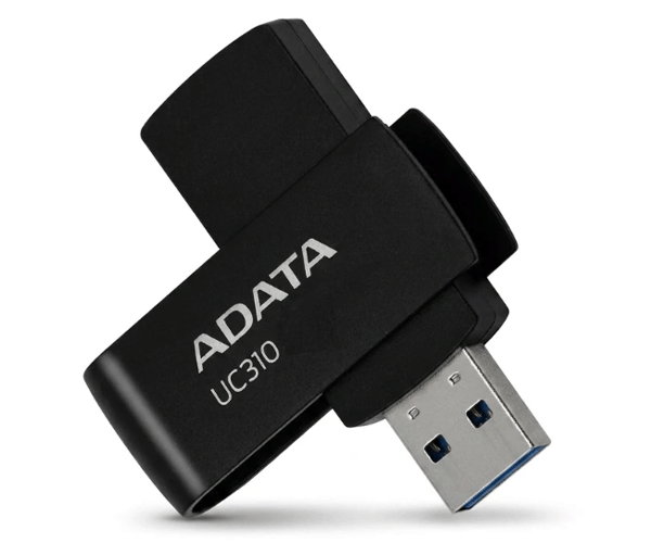 فلش مموری ای دیتا ظرفیت 64 گیگابایت مدل UC310 با رابط USB 3.2 Gen1 — تصویر ۳