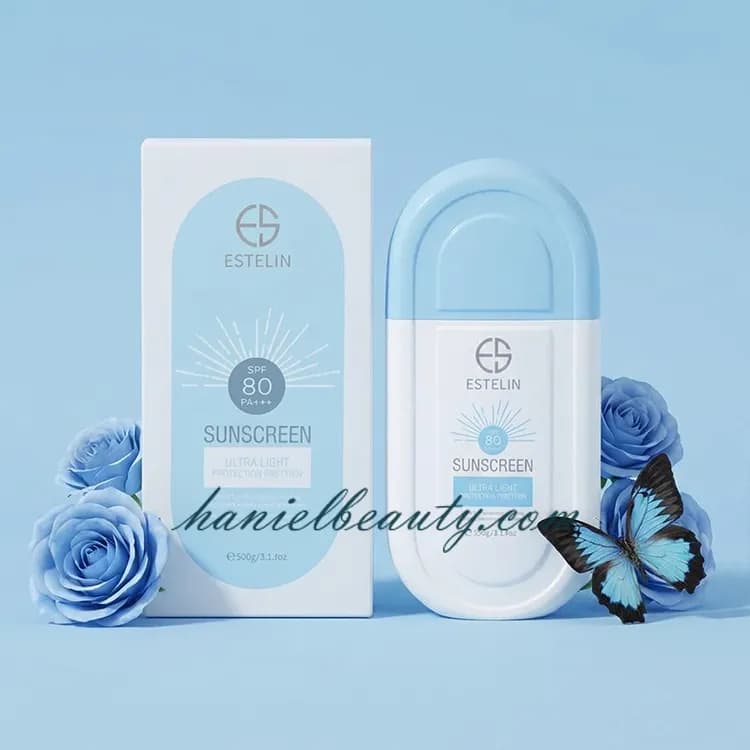 کرم ضد آفتاب بی رنگ استلین SPF 80 با حجم 100 میل