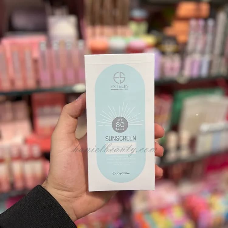 کرم ضد آفتاب بی رنگ استلین SPF 80 با حجم 100 میل — تصویر ۲