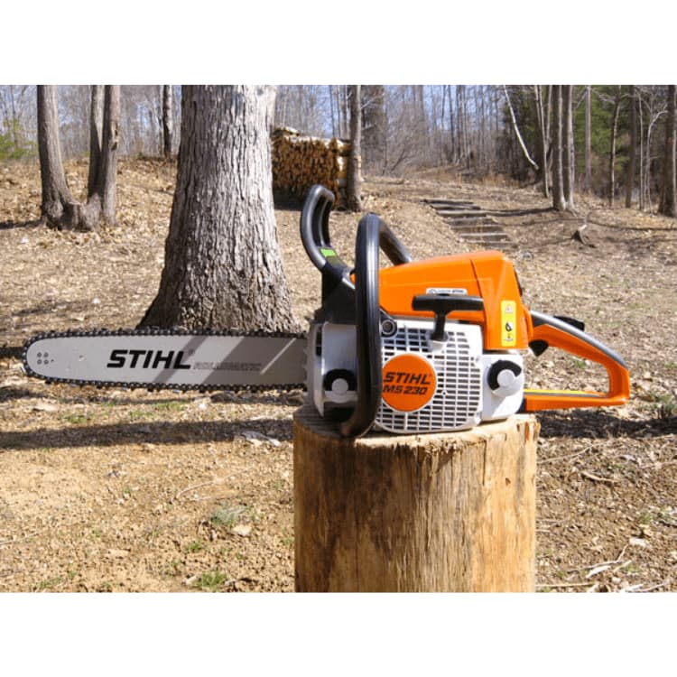 اره اشتیل اصل آلمان 40 سانت بنزینی برند STIHL مدل MS-230 مونتاژ کشور چین — تصویر ۷