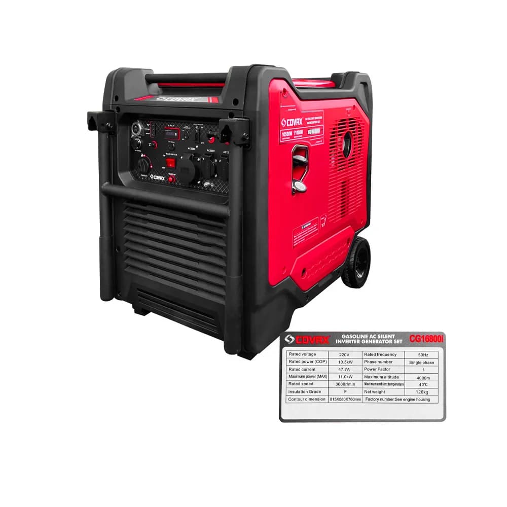 موتوربرق کواکس 11 کیلووات تکسوز سایلنت ریموت کیلس مدل CG16800i — تصویر ۵