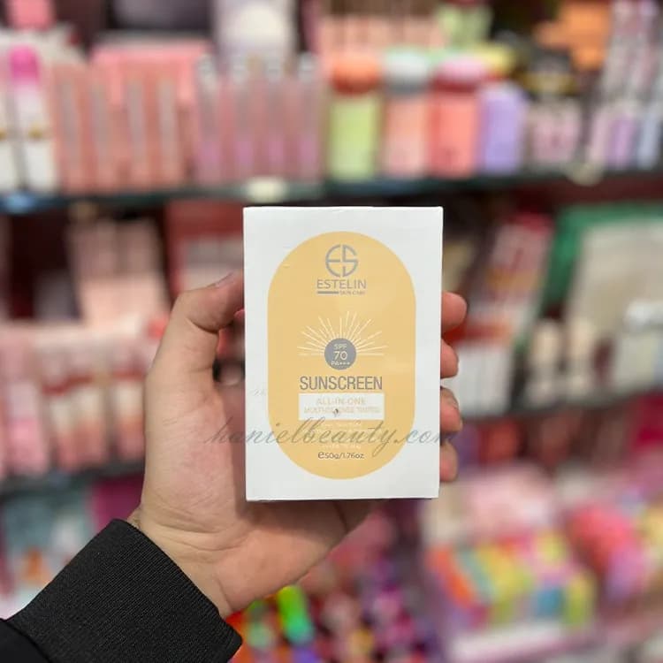 کرم ضد آفتاب رنگی استلین SPF 70 با حجم 50 میل — تصویر ۴