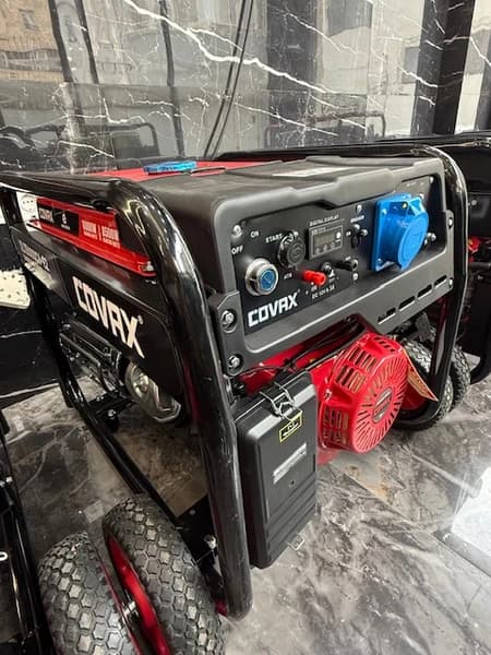 موتور برق تکسوز 8.5 کیلووات دارای AVR برند کواکس مدل XL15000CV-E2 — تصویر ۲