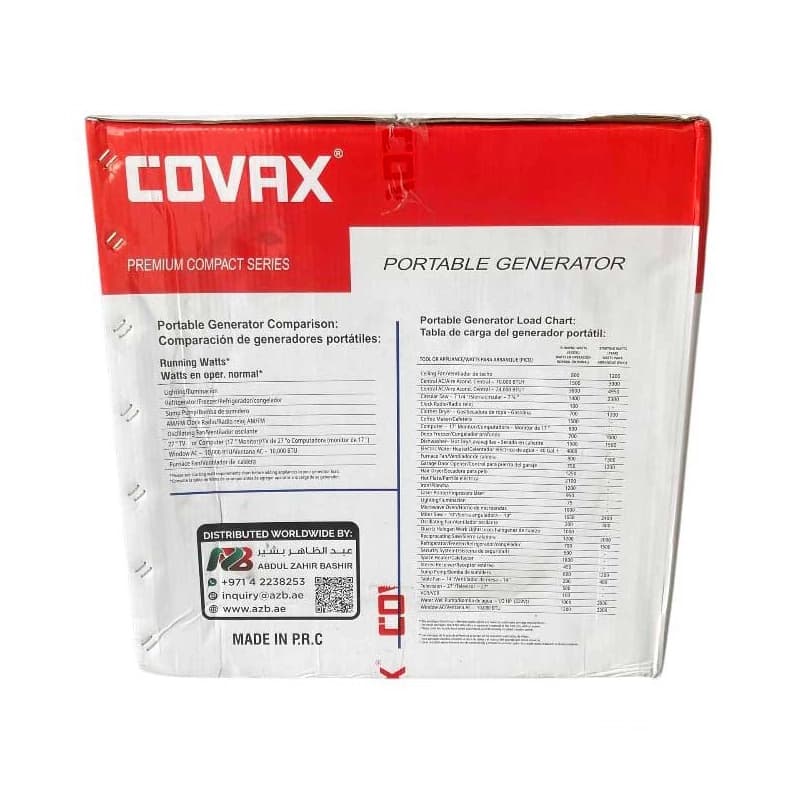 موتور برق بنزینی ۷ کیلووات برند کواکس مدل XL10000CV-E2 — تصویر ۶