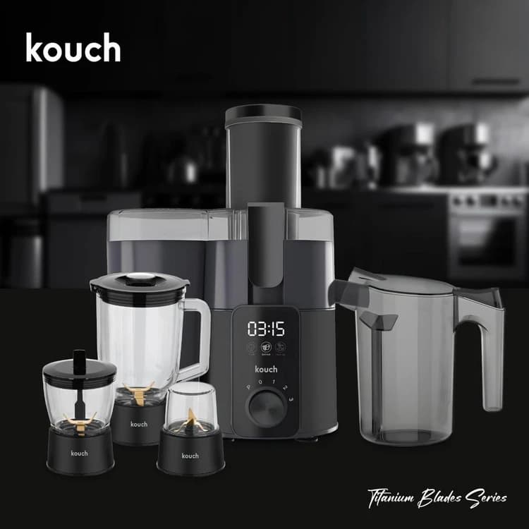 ابمیوه گیری چهار کاره کوخ مدل 2015 / KOUCH KJ-2015 — تصویر ۸