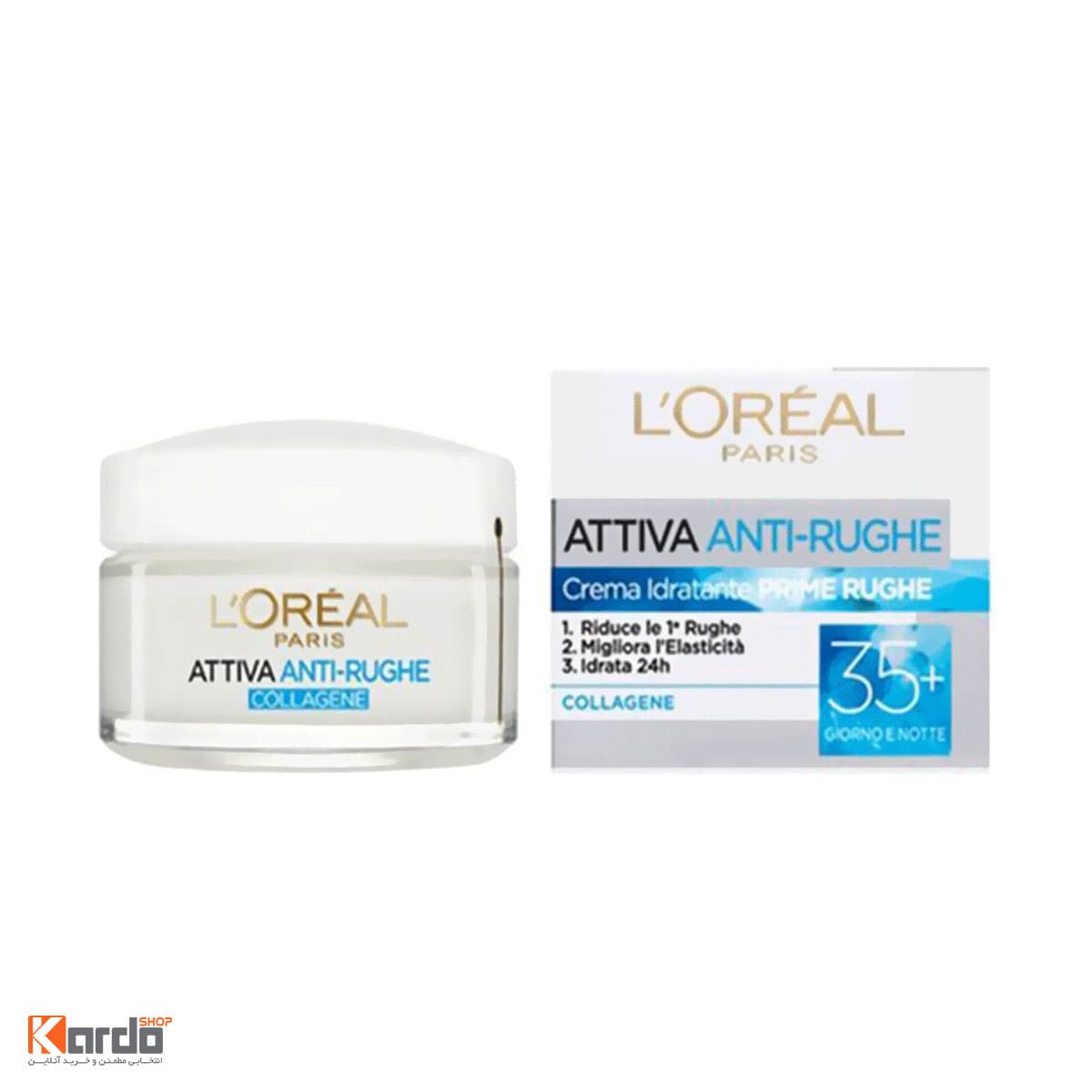 کرم ضد چین و چروک لورآل LOREAL — تصویر ۴