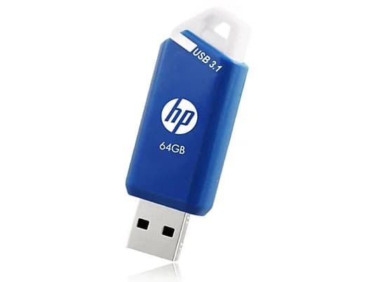 فلش مموری HP مدل x755w USB3.1 ظرفيت 64 گيگابايت(مناسب هدایای سازمانی)