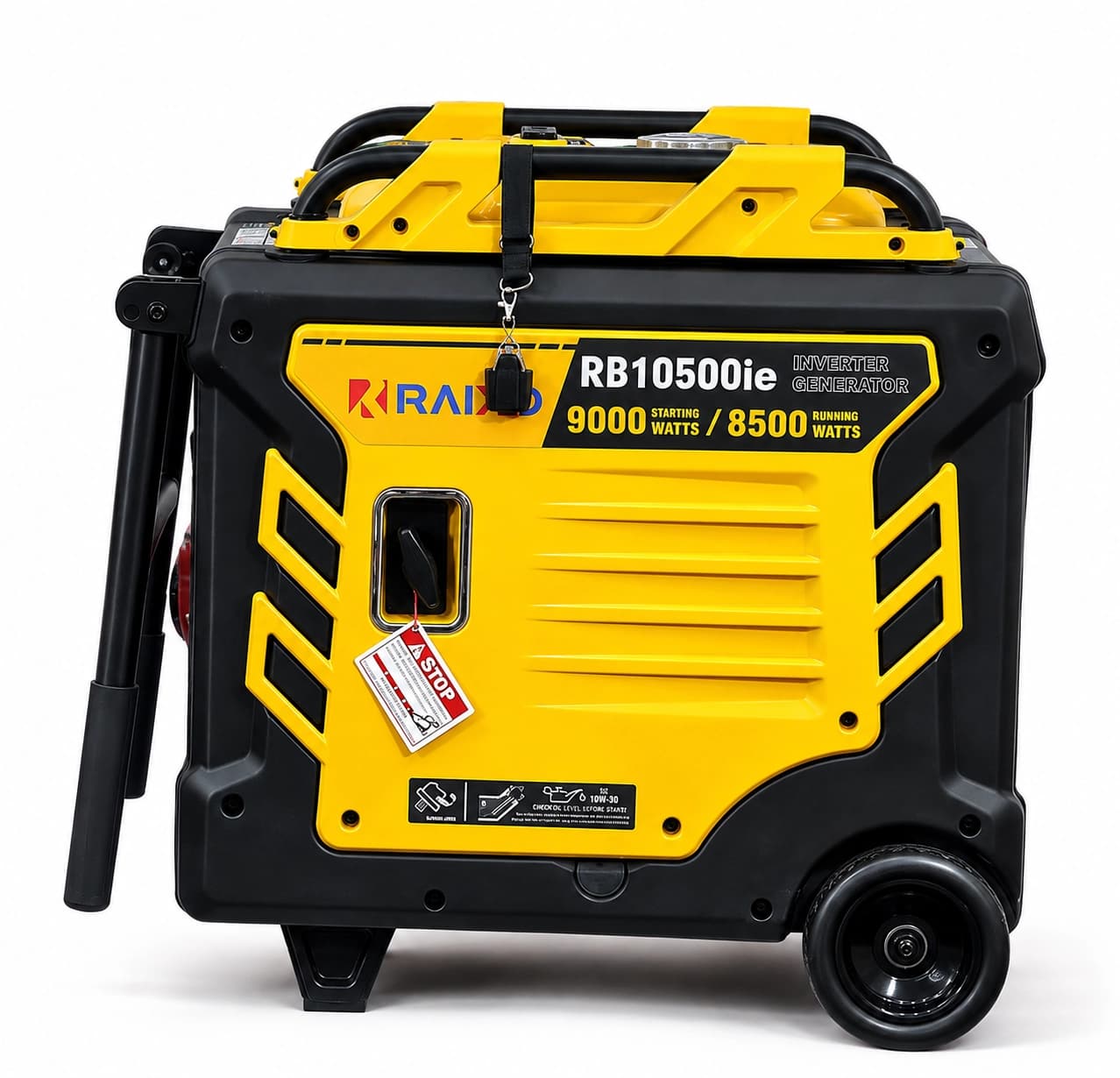 موتور برق سایلنت راکسیو 9 کیلووات مدل RB10500IE ریموت استارت — تصویر ۶