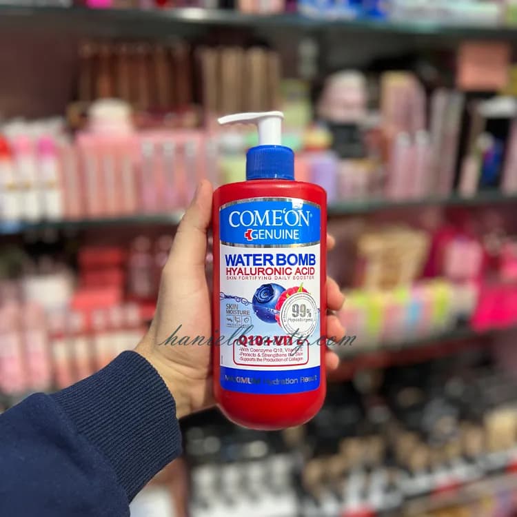 کرم آبرسان کامان مدل Water Bomb حاوی هیالورونیک اسید — تصویر ۴