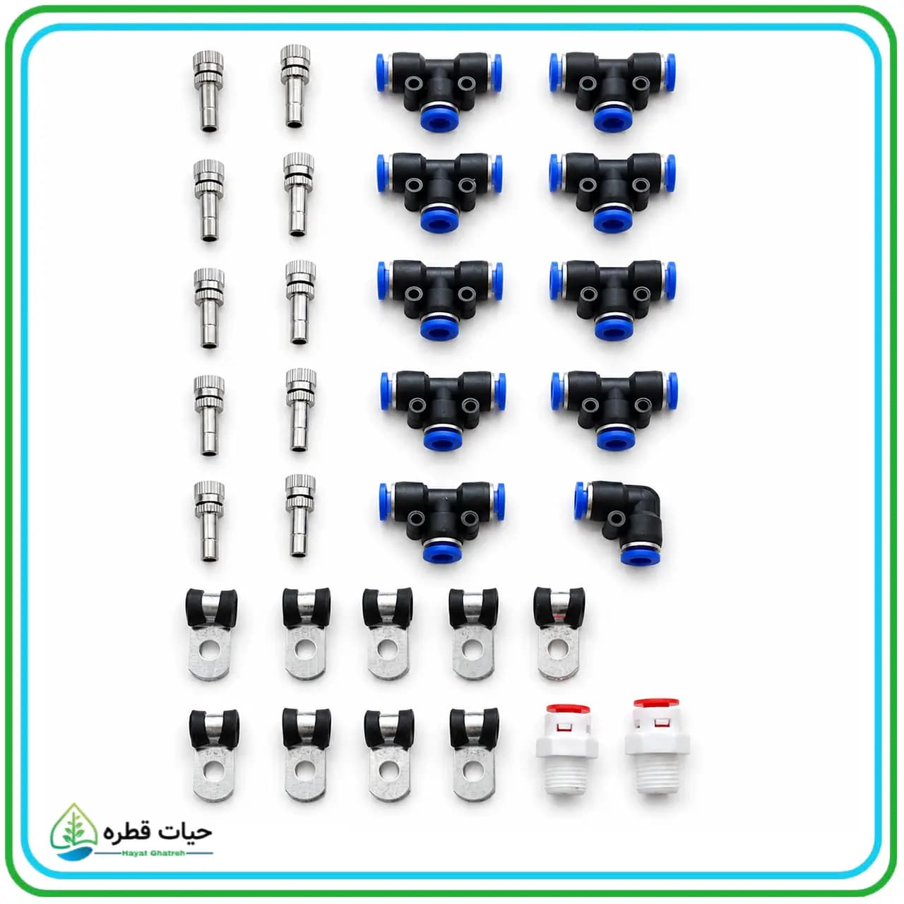 پکیج مه پاش نیمه صنعتی 15 نازله — تصویر ۴