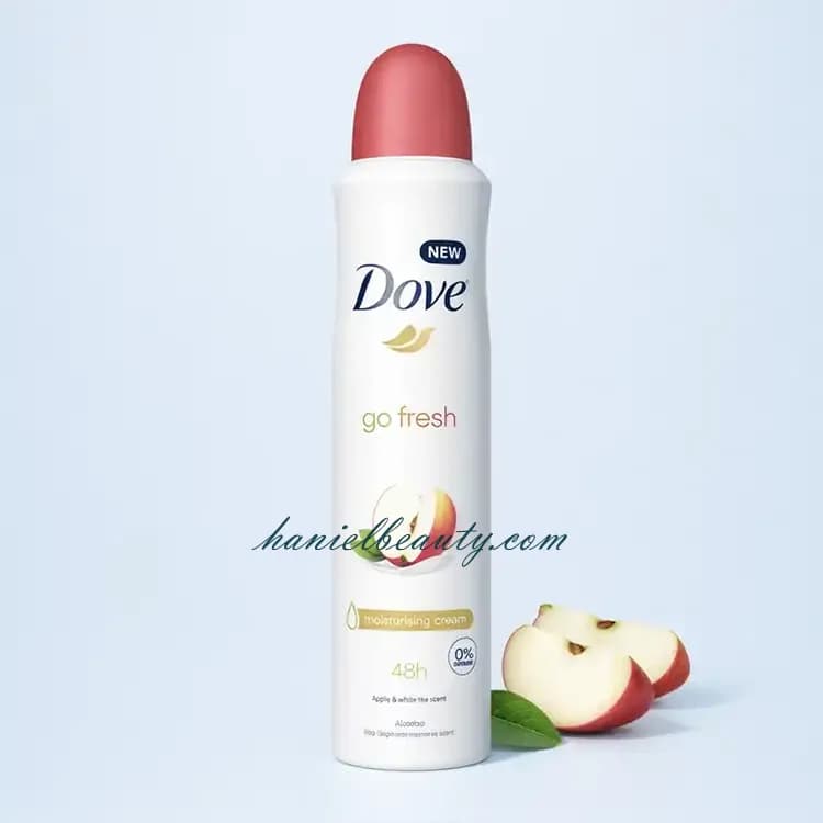 اسپری ضدتعریق زنانه داو مدل Go Fresh با رایحه سیب و چای سفید