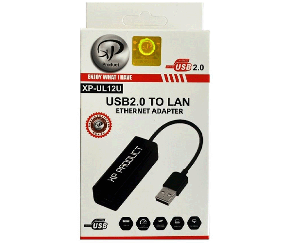 تبدیل USB2.0 به LAN ایکس پی مدل XP PRODUCT XP-UL12U 10-100 — تصویر ۵