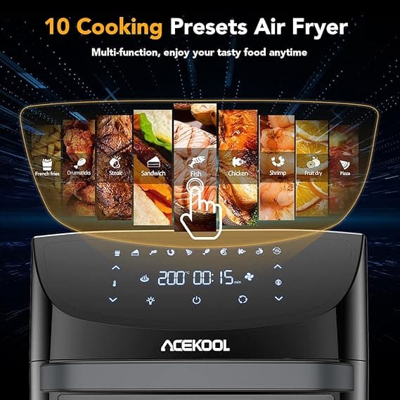 سرخ کن 18 لیتری Acekool مدل 1800f-d2 — تصویر ۱۰