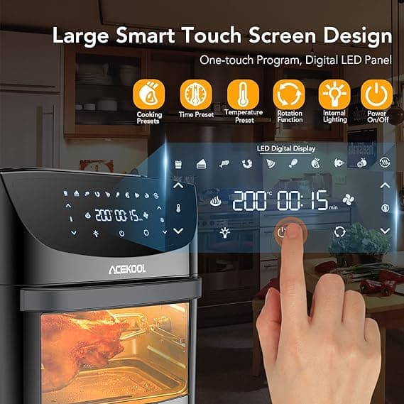 سرخ کن 18 لیتری Acekool مدل 1800f-d2 — تصویر ۴