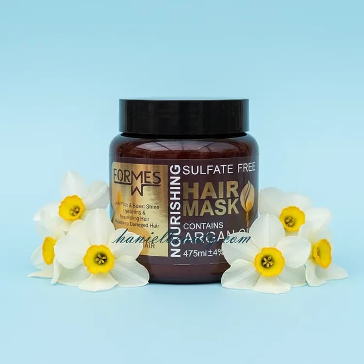 ماسک مو فورمس حاوی روغن آرگان مدل Nourishing مناسب موهای آسیب‌دیده