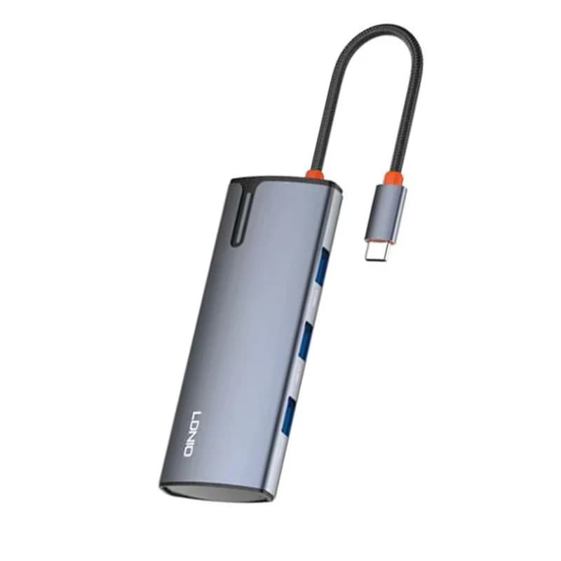 هاب 6 پورت تایپ سی الدینیو مدل DS-16H ( اورجینال )