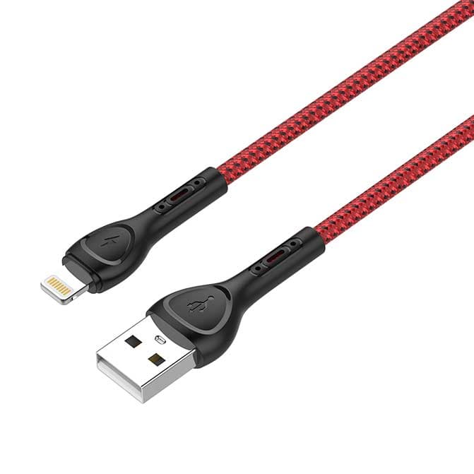 کابل شارژ 2.4 آمپر کنفی الدینیو IPHON مدل LS482 ( اورجینال ) — تصویر ۶