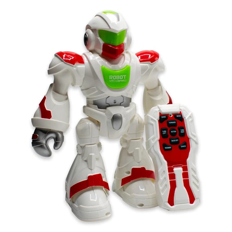 ربات کنترلی رقصنده ROBOT 9 با موزیک و نور LED ربات اسباب بازی — تصویر ۵