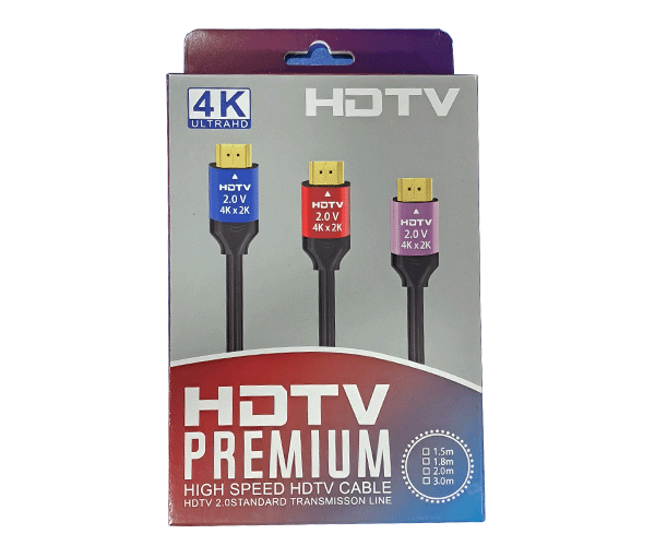 کابل HDMI متر 1.5 پریمیوم 4K-1.5M