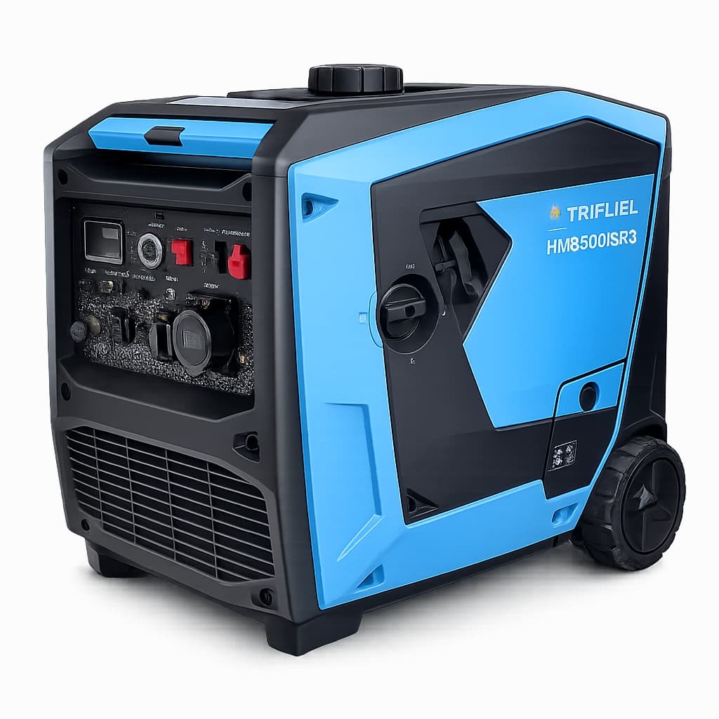 موتوربرق 7.5 کیلووات سایلنت کیلس استارت سه‌گانه‌سوز برند هونامیک مدل HM8500isr3