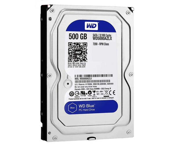 هارددیسک اینترنال وسترن دیجیتال مدل Blue WD5000 ظرفیت 500 گیگابایت — تصویر ۲