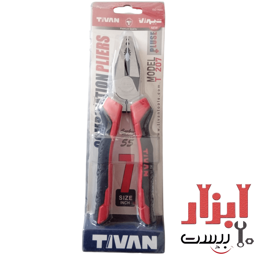 انبر دست 7 اینچ تیوان مدل T207 — تصویر ۳