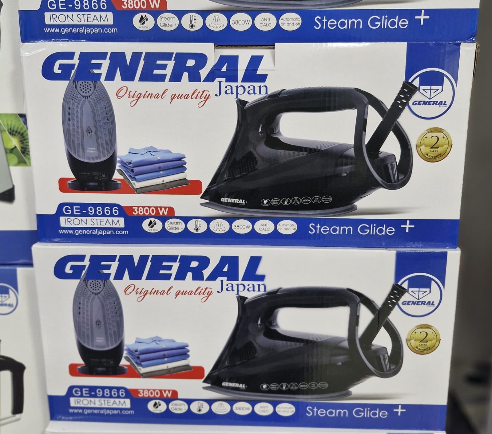 اتو بخار جنرال ژاپن مدل GE9866 — تصویر ۲