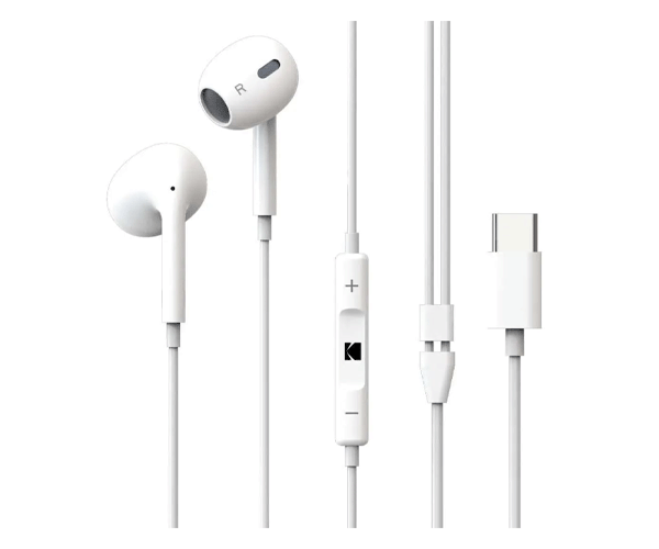 هندزفری با سیم کداک مدل +KODAK 210 سفید KODAK 210+ White Wired Earphone — تصویر ۴