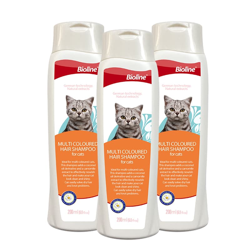 شامپو مخصوص گربه های چندرنگ Multi ColouredHair Shampoo for Cat — تصویر ۳