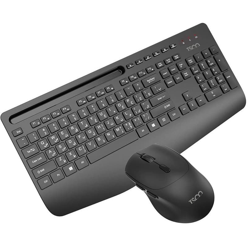 کیبورد و موس تسکو بی سیم مدل TKM-7025 W — تصویر ۴