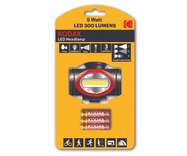 چراغ پیشانی کداک مدل Headlamp 300 — تصویر ۴