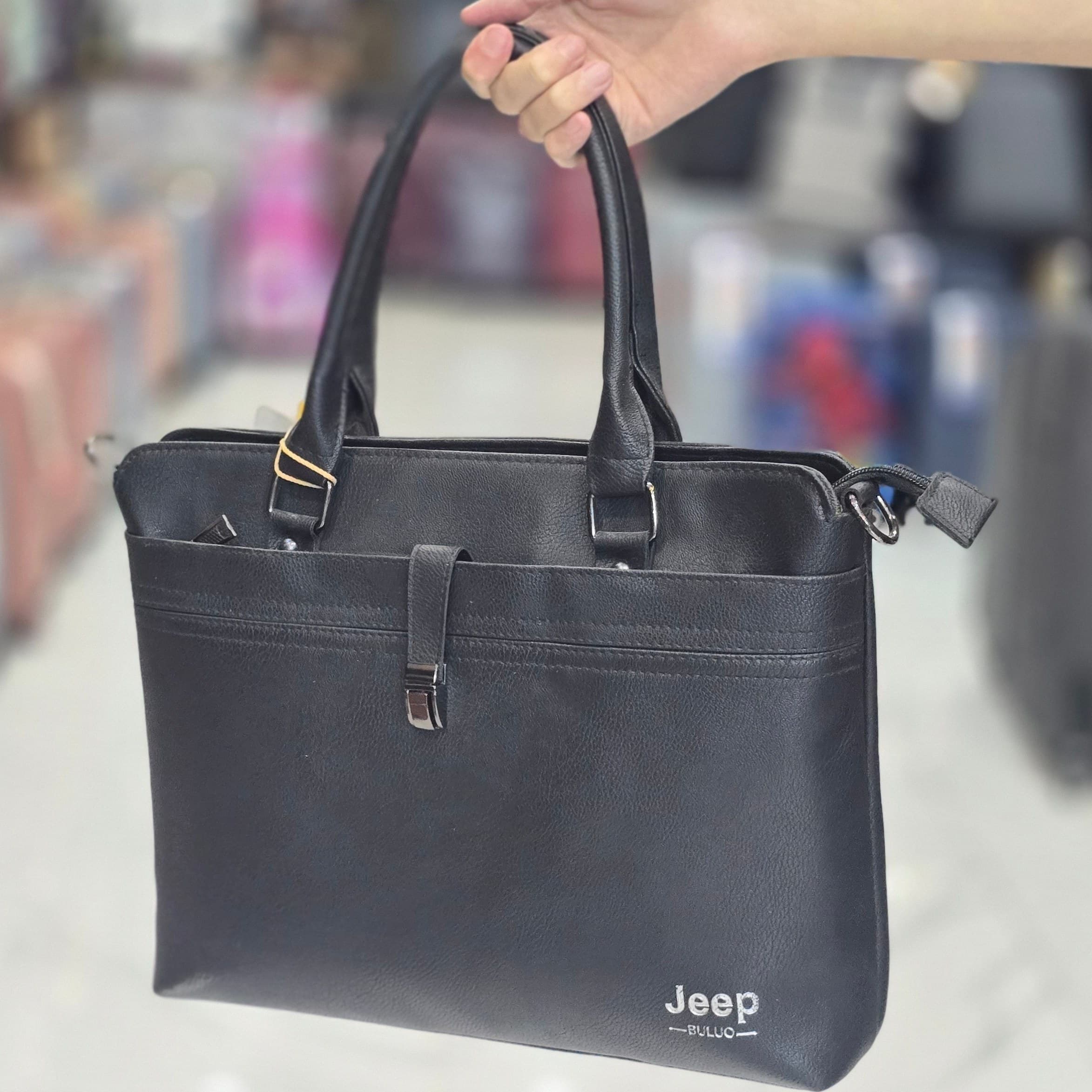 کیف اداری دانشجویی اعلا مدل jeep کد 9021 — تصویر ۴