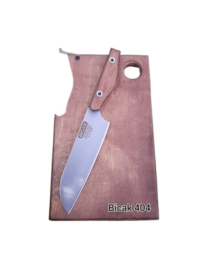 ست چاقو و تخته گوشت طبیعت گردی Bicak Camping knife 404 — تصویر ۴