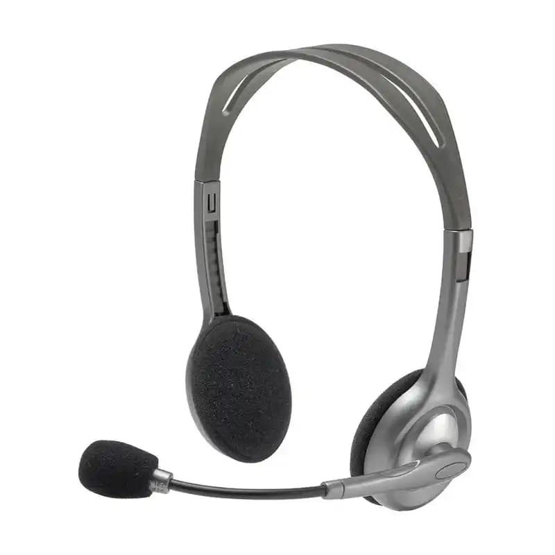 هدست لاجیتک مدل HEADSET LOGITECH H110 Wired Stereo — تصویر ۲