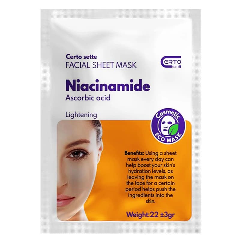 ماسک صورت سرتو سته مدل نیاسین آمید وزن 22 گرم — تصویر ۲