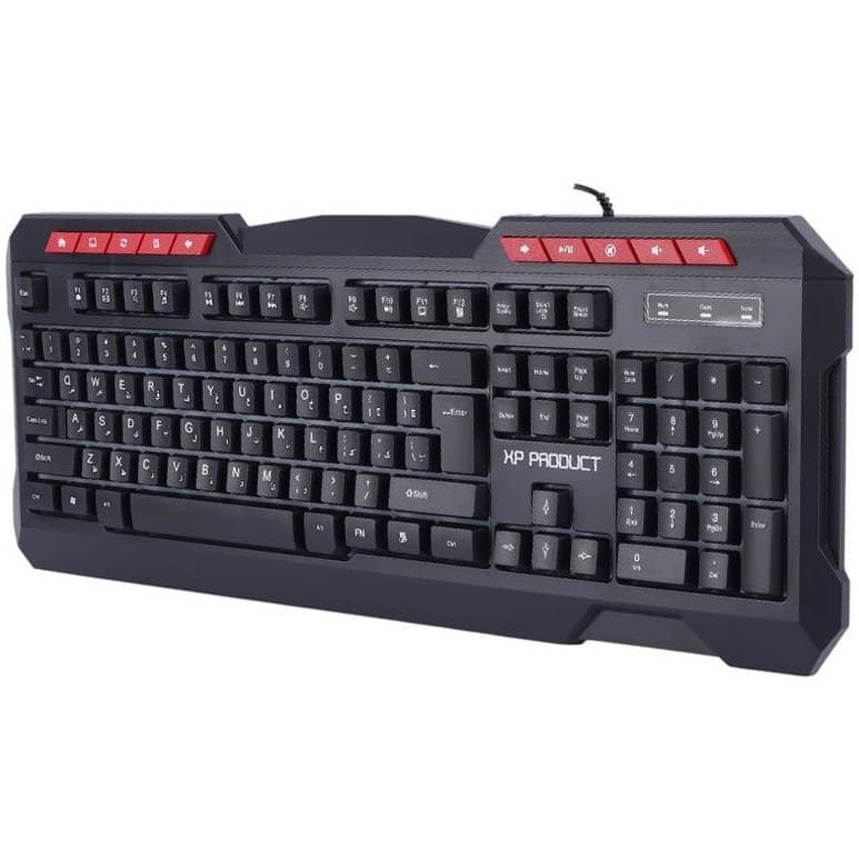 کیبورد گیمینگ ایکس پی-پروداکت مدل XP-12700R با سیم — تصویر ۵