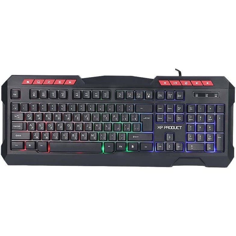کیبورد گیمینگ ایکس پی-پروداکت مدل XP-12700R با سیم — تصویر ۴