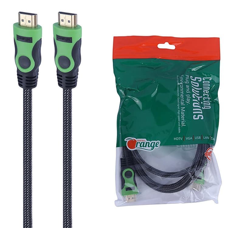 کابل HDMI 4K اورنج Orange طول 1.5 متر — تصویر ۲