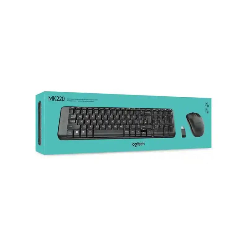 کیبورد و موس لاجیتک مدل MOUSE &amp; KEYBOARD LOGITECH MK220 WIRELESS — تصویر ۴