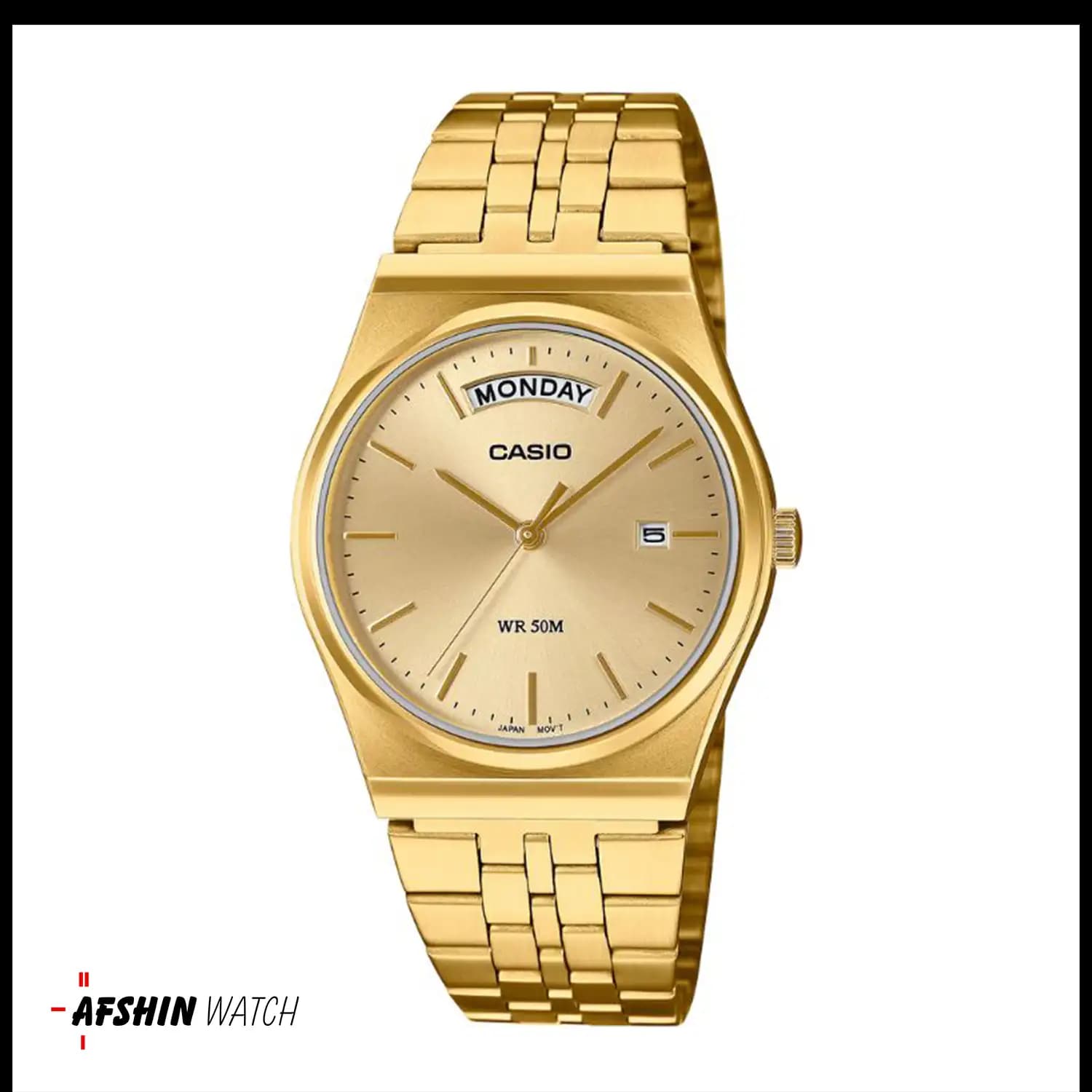 ساعت مچی مردانه کاسیو STANDARD مدل MTP-B146G-9AVDF