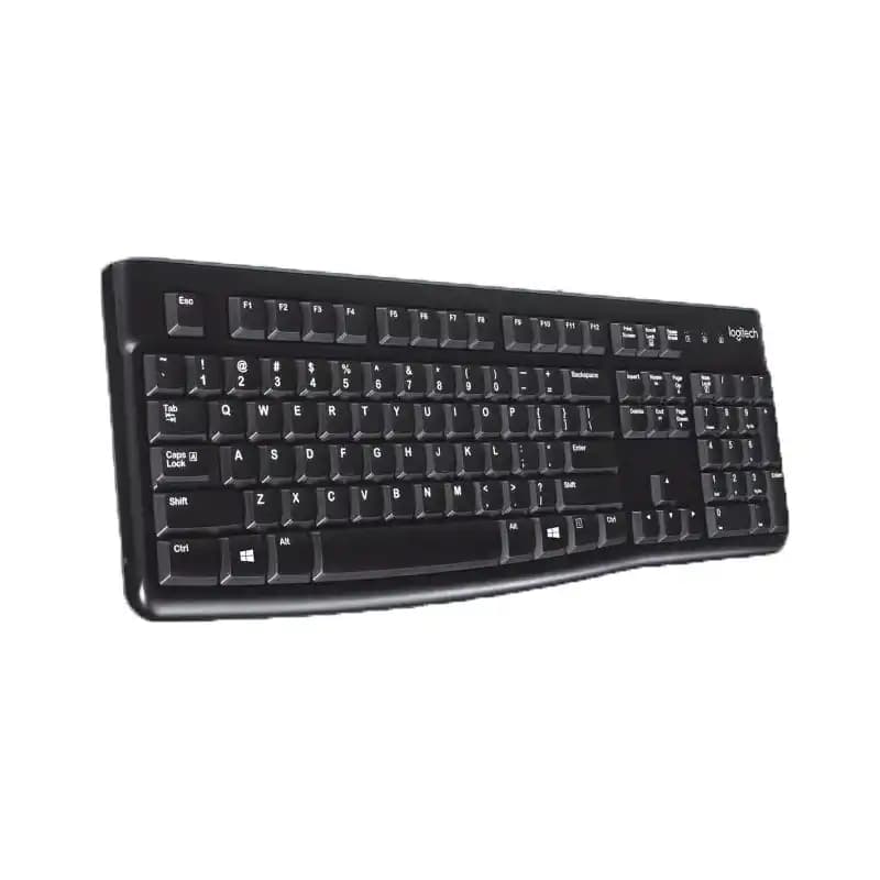 کیبورد لاجیتک مدل KEYBOARD LOGITECH K120 Wired Orginal — تصویر ۲
