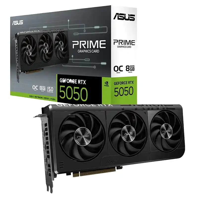 کارت گرافیک ایسوس مدل ASUS PRIME GeForce RTX 5050 OC 8GB — تصویر ۴