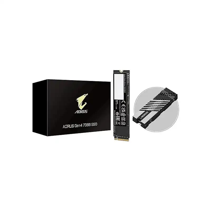 حافظه اس اس دی گیگابایت مدل GIGABYTE AORUS Gen4 7300 SSD 2TB AG4732TB — تصویر ۷