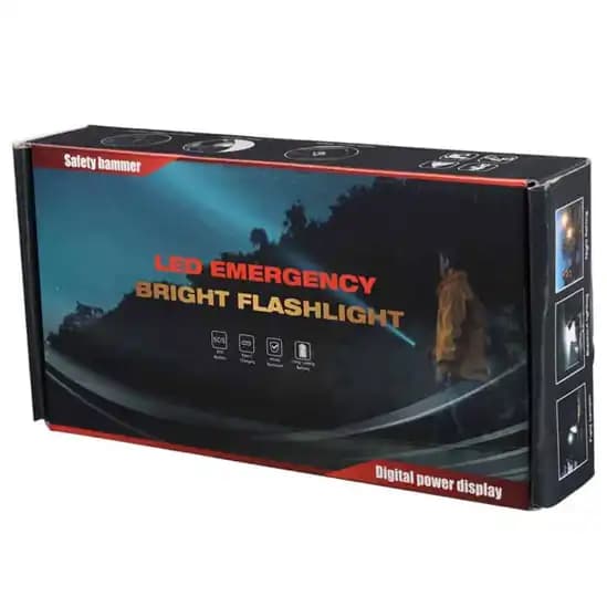 چراغ قوه شارژی شبرنگ BCT-Bright BCT-8530 — تصویر ۷