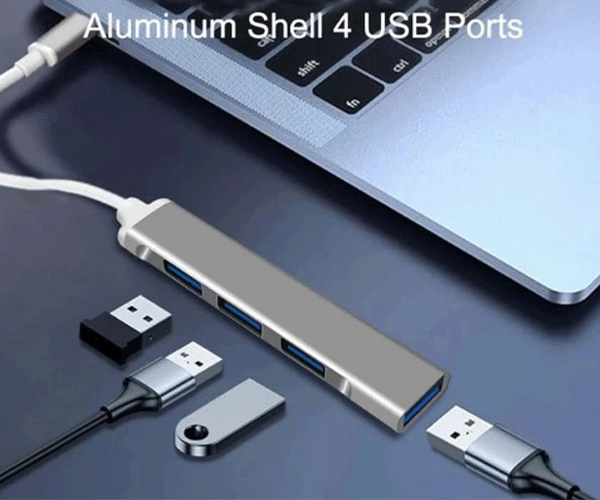 هاب 4 پورت USB-C مدل SUPER FAST TYPE-C OMEGA2