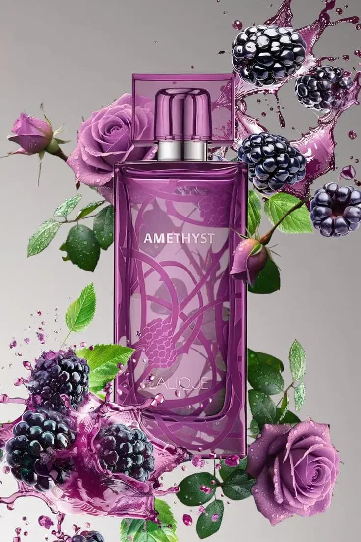 عطر ادکلن لالیک آمیتیس بنفش زنانه اصل — تصویر ۸