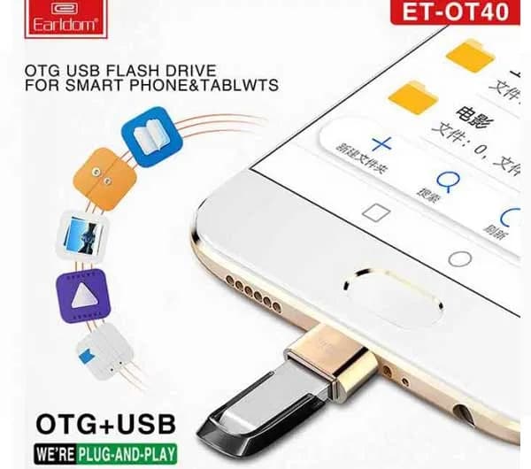 تبدیل OTG میکرو ارلدام مدل Earldom ET-OT40 — تصویر ۲